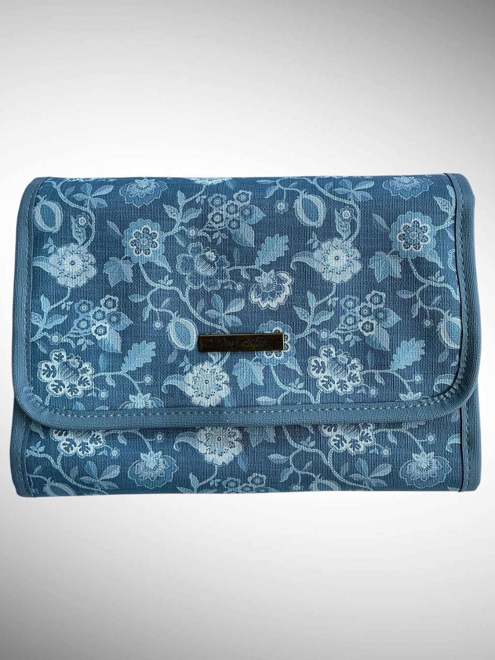 Revive Vintage Floral Hanging Travel Cosmetic Toiletry Organizer Bag Folding